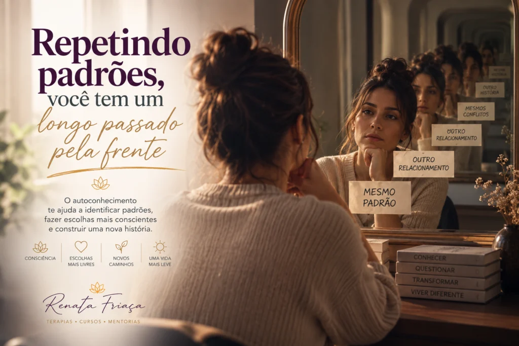 Repetindo padrões, você tem um longo passado pela frente